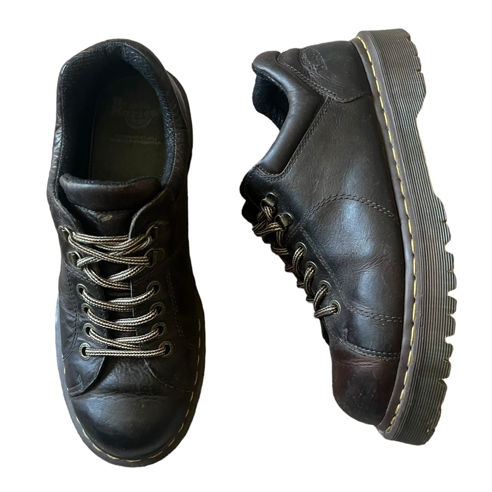 Dr. Martens Vintage y2K 8312 Brown Chunky Leather Shoe Size 11